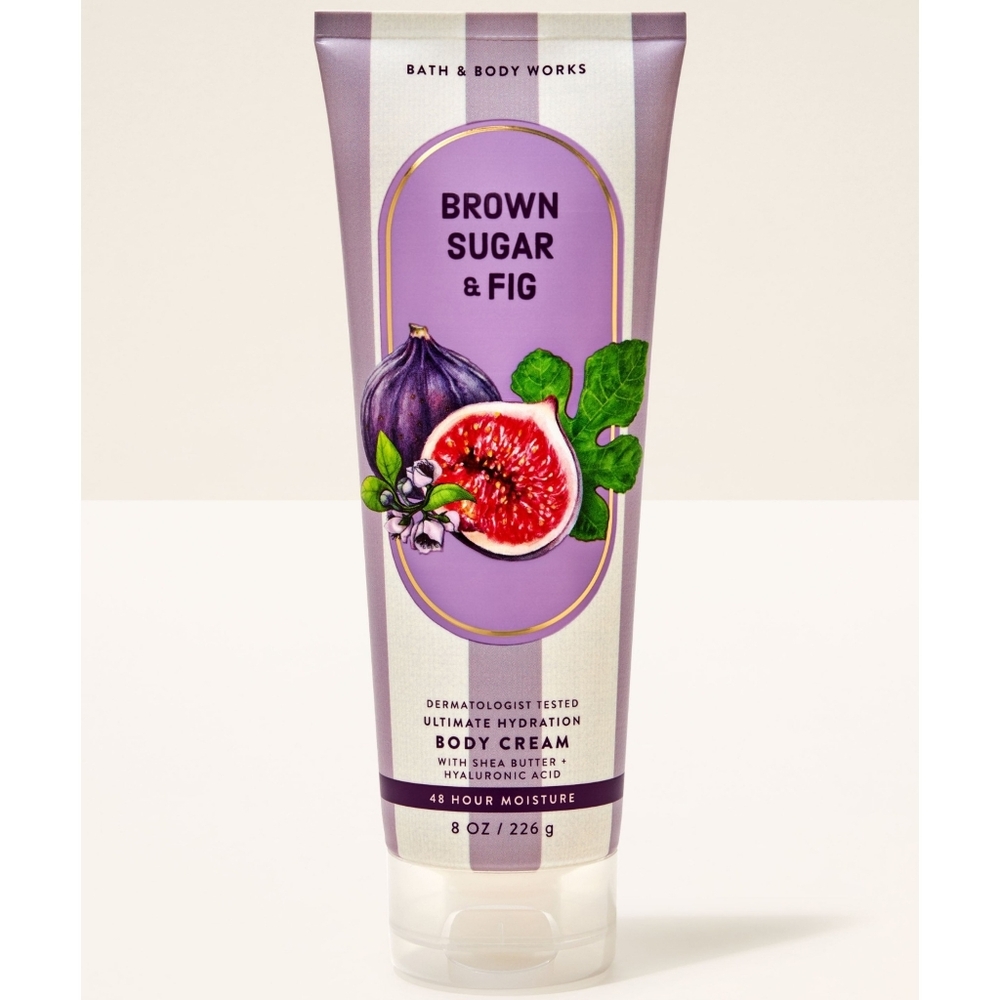 Bath & Body Works Brown Sugar & Fig Ultimate Hydration Body Cream 8oz NEW